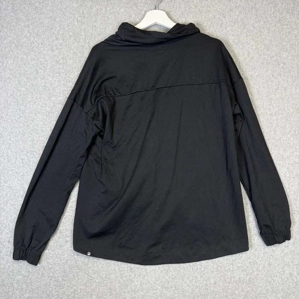 Fabletics Men's Size Medium Pullover Athletic Fit Faux Hooded Jacket Coat